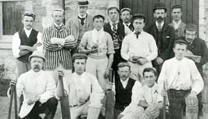 Conan Doyle and his cricket team